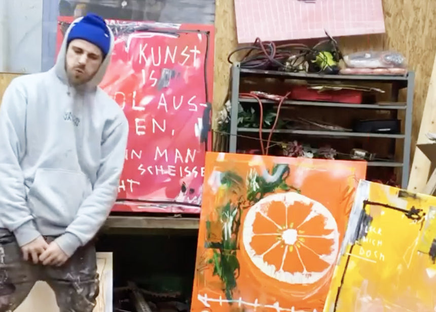 Ich male. Warum denn nicht?