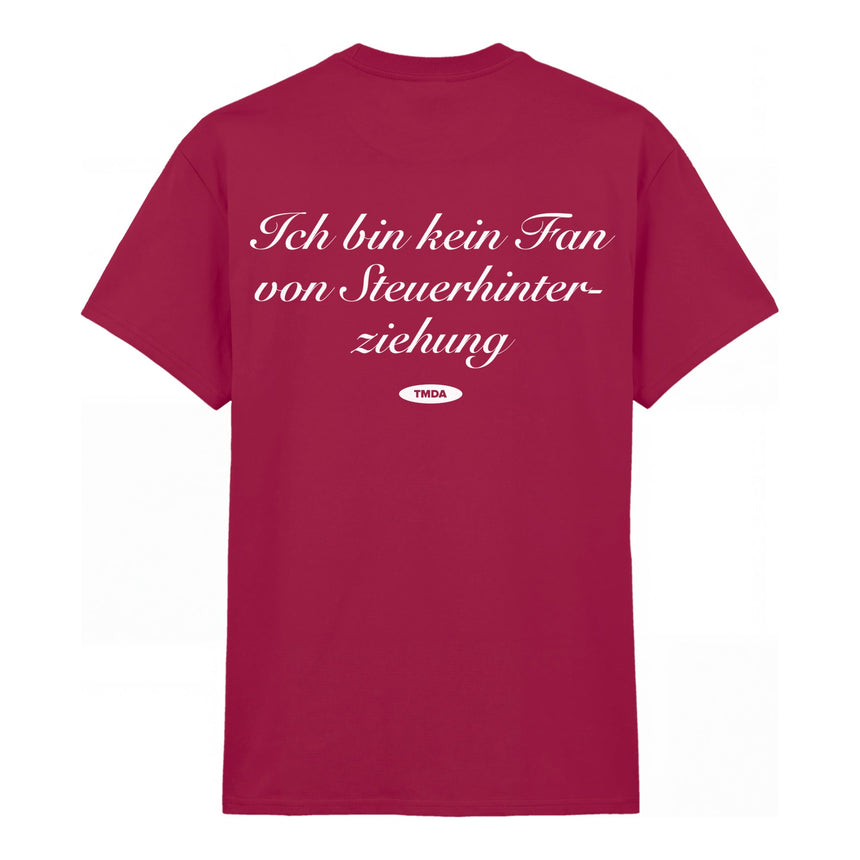 Kein Fan von Steuerhinterziehung