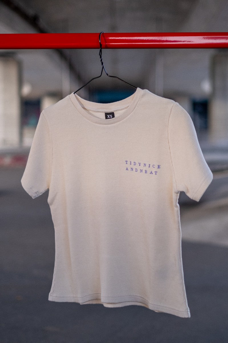 TNAN T-Shirt Waffelpiqué Raw Cotton
