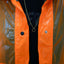 Rain Coat Transparent Orange
