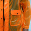Rain Coat Transparent Orange