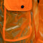 Rain Coat Transparent Orange